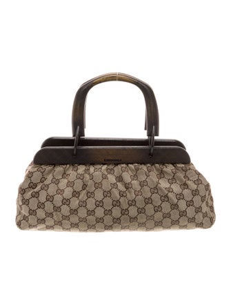 Gucci GG Canvas Top Handle Bag