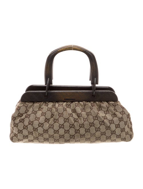 Gucci GG Canvas Top Handle Bag