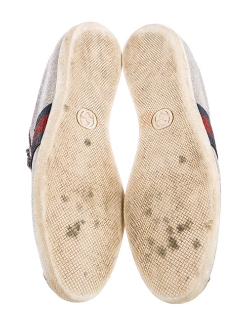 Gucci Web Accent Glitter Sneakers