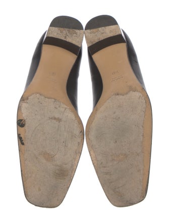 Gucci GG Logo Leather Flats