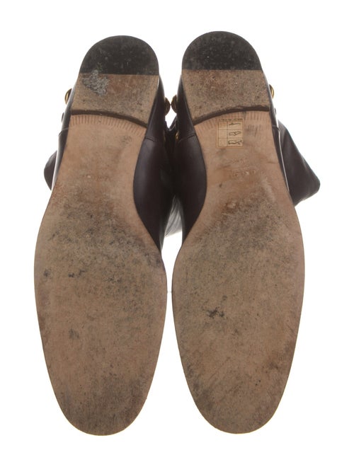 Gucci Babouska Accents Leather Riding Boots