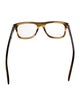Gucci Web Accent Square Eyeglasses