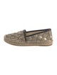 Gucci GG Supreme Glitter Accents Espadrilles