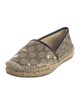 Gucci GG Supreme Glitter Accents Espadrilles