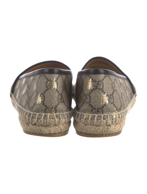 Gucci GG Supreme Glitter Accents Espadrilles
