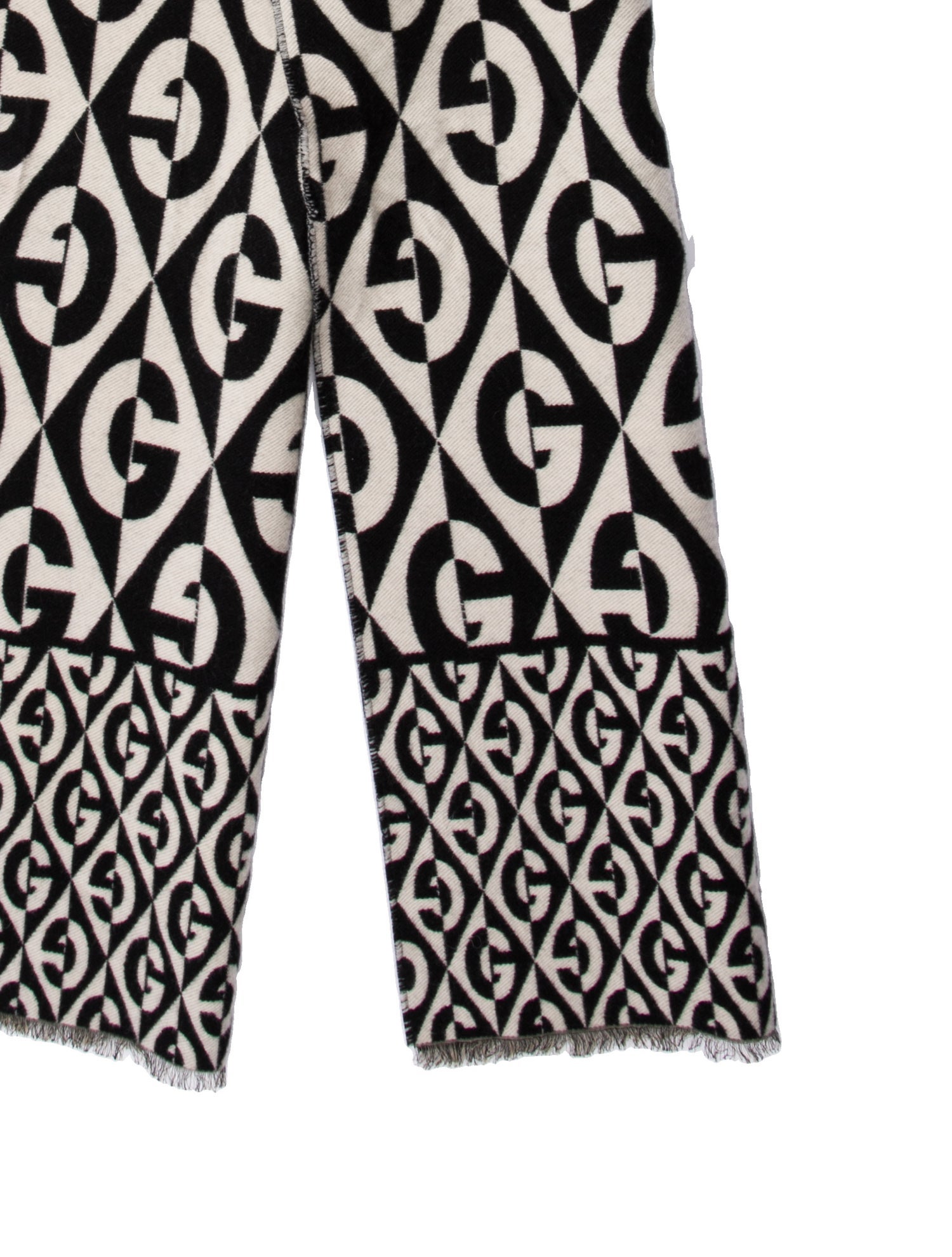 Gucci Wool Printed Scarf