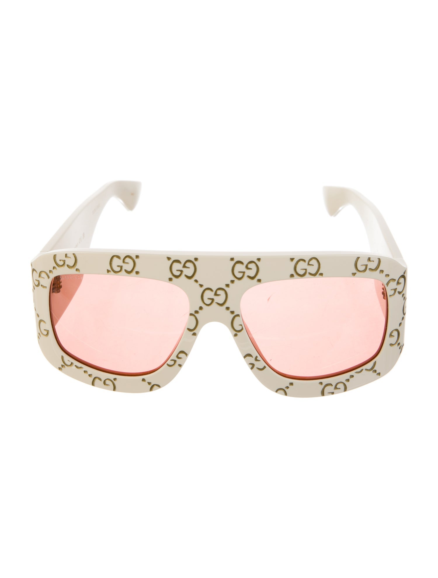 Gucci Shield Tinted Sunglasses