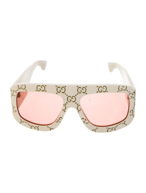 Gucci Shield Tinted Sunglasses