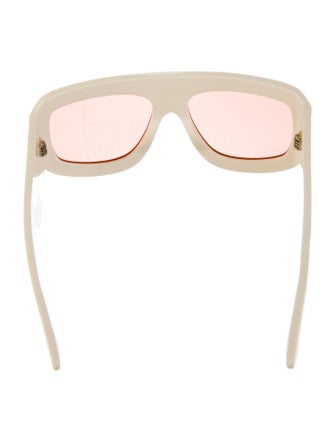 Gucci Shield Tinted Sunglasses