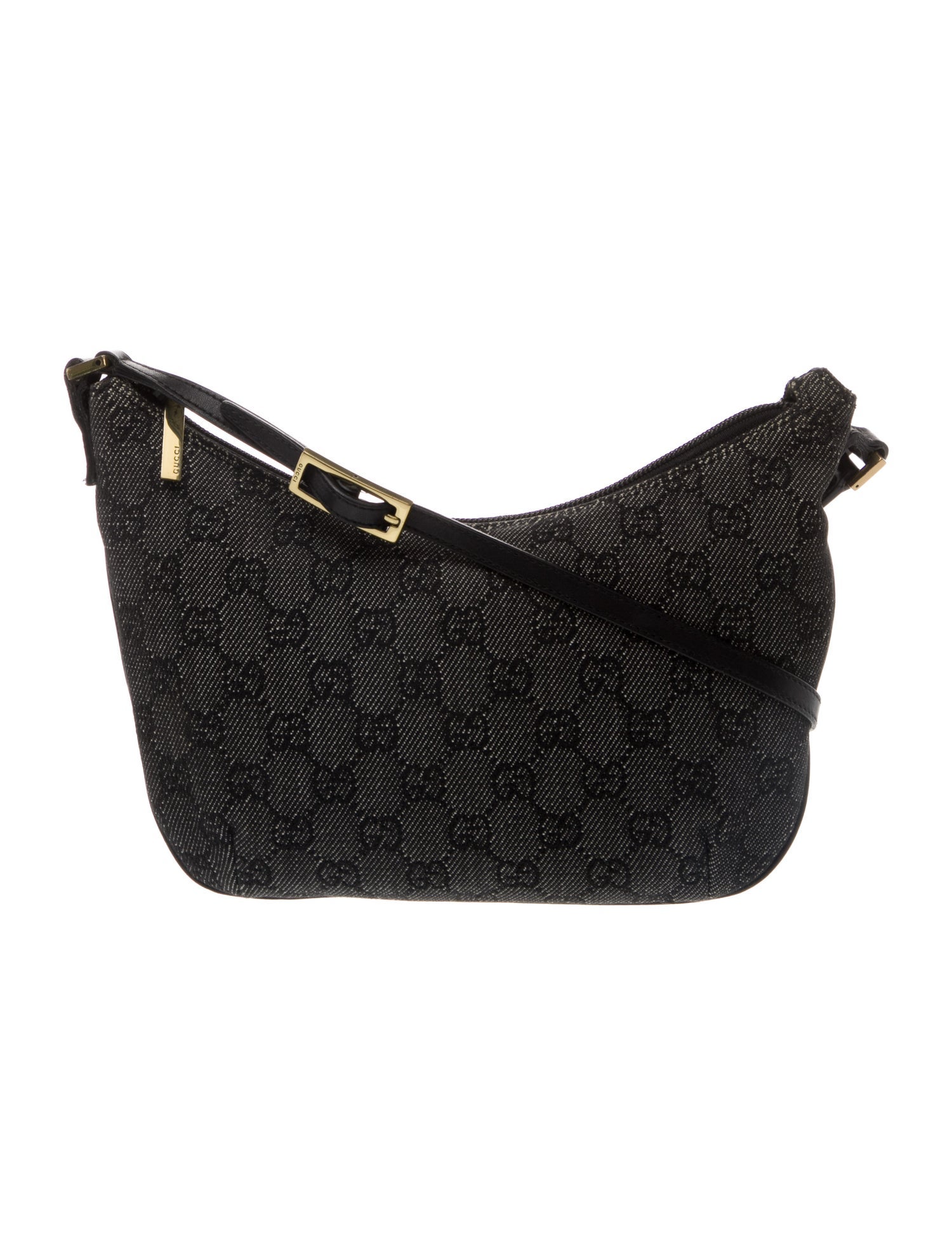Gucci GG Denim Shoulder Bag