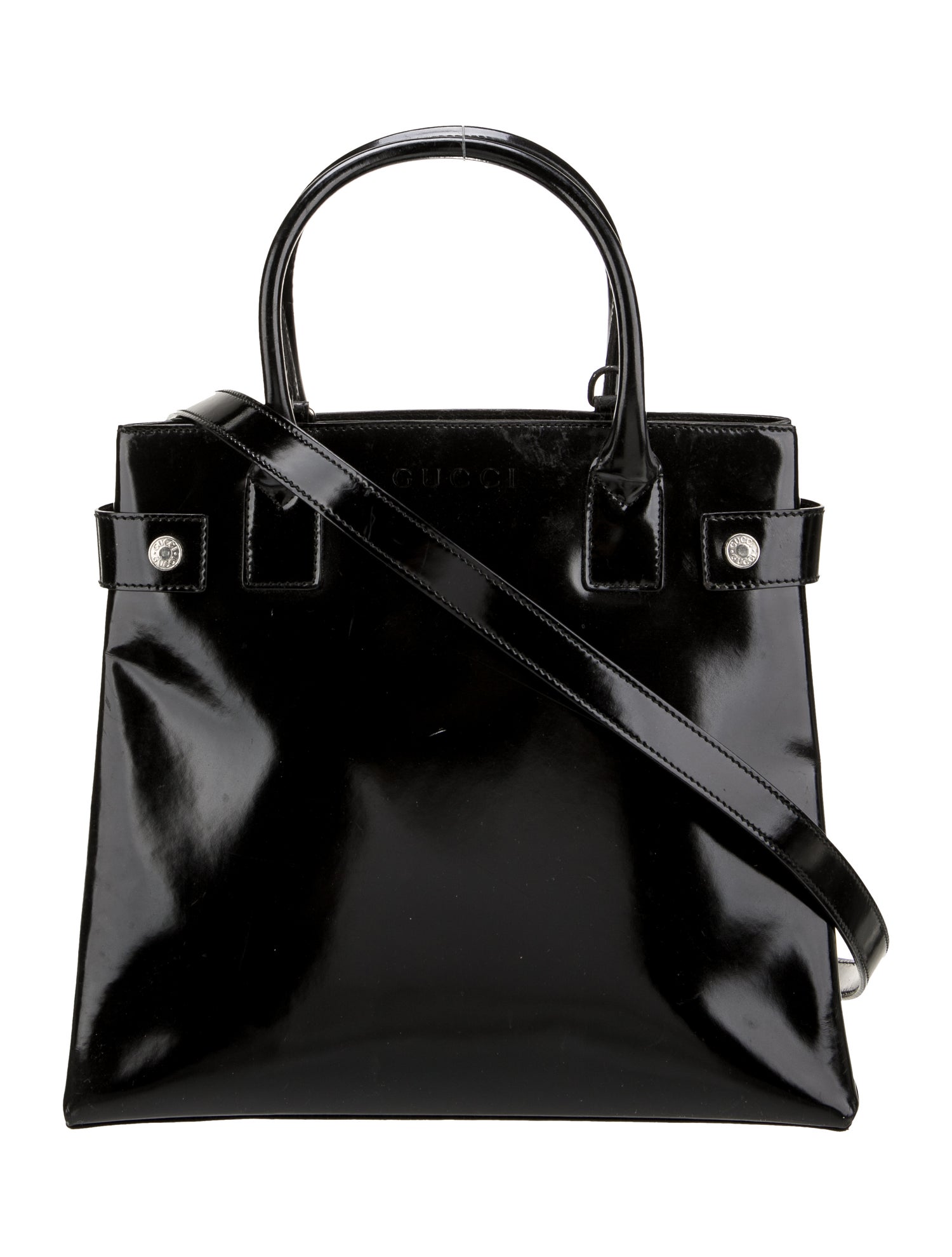 Gucci Patent Leather Shoulder Bag