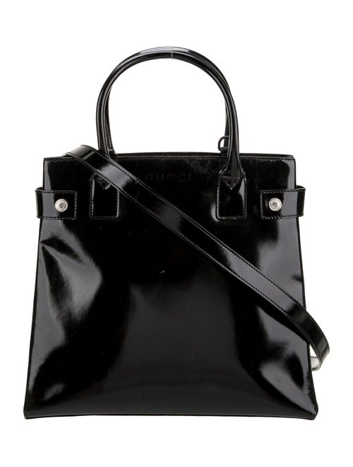 Gucci Patent Leather Shoulder Bag