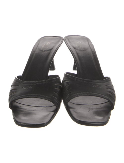 Gucci Leather Slides