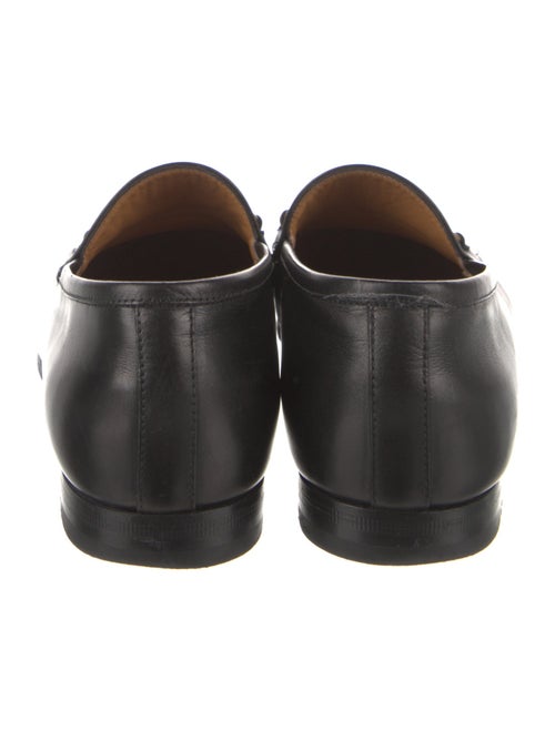 Gucci Horsebit Accent Leather Loafers