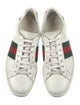 Gucci Leather Striped Sneakers