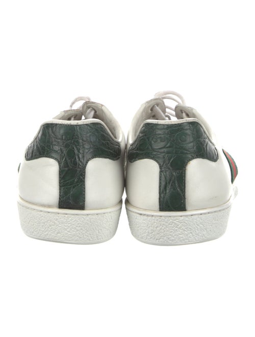Gucci Leather Striped Sneakers