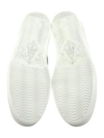 Gucci Leather Striped Sneakers