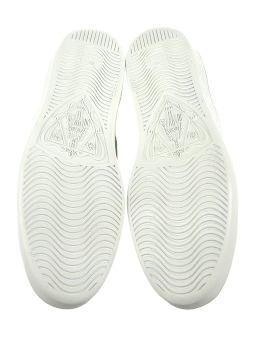 Gucci Leather Striped Sneakers