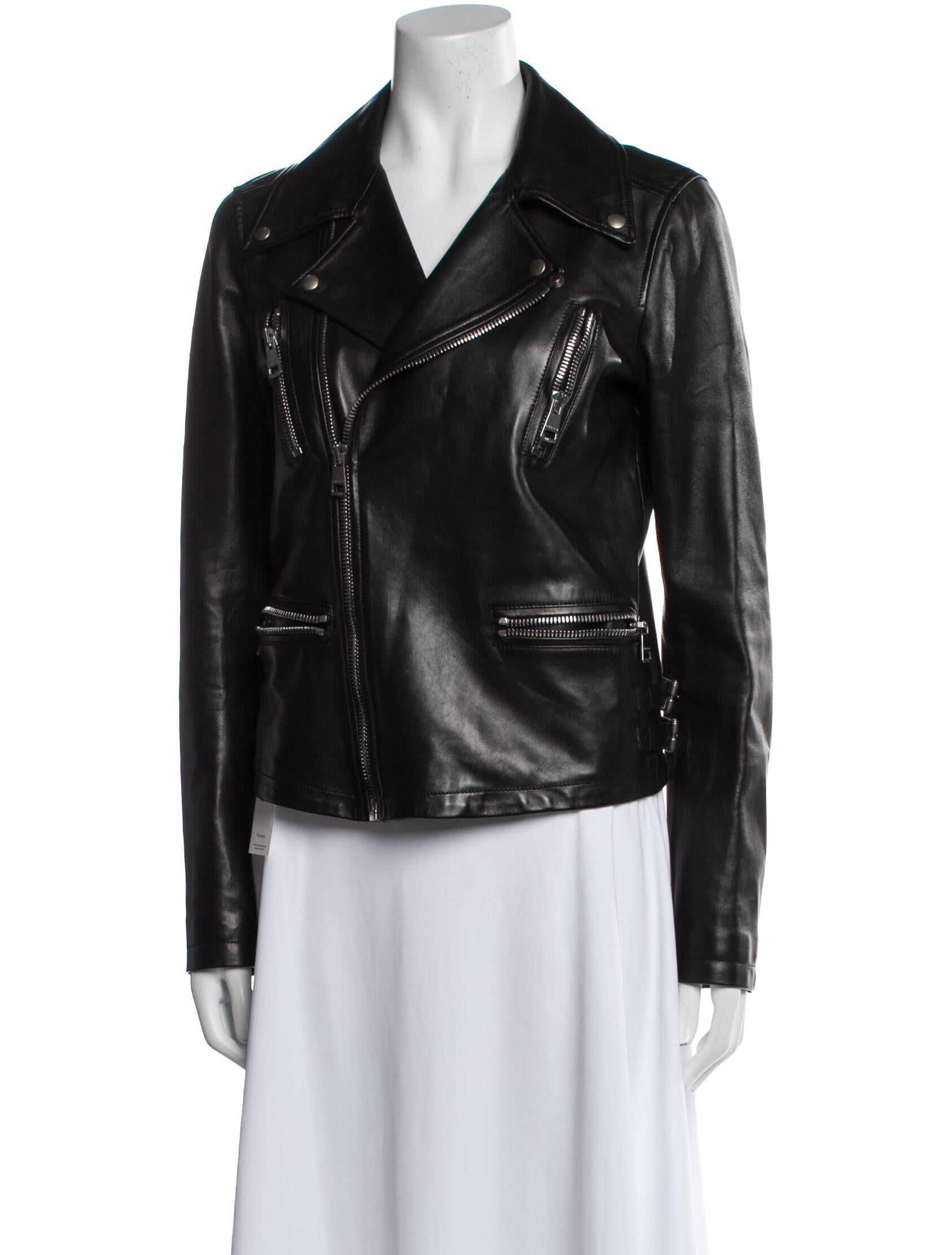 Gucci Leather Biker Jacket