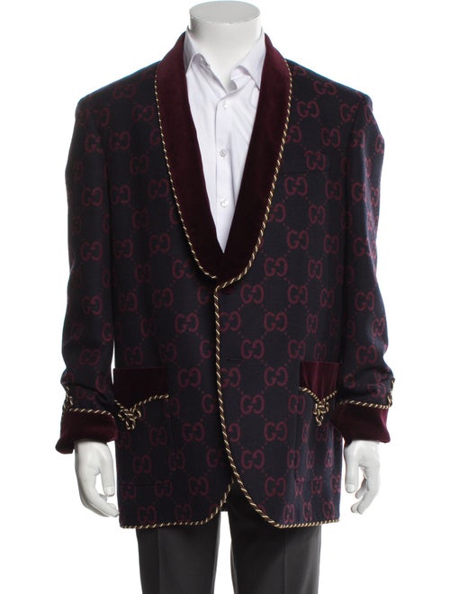 Gucci Jumbo GG Wool Blazer