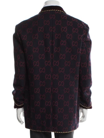 Gucci Jumbo GG Wool Blazer