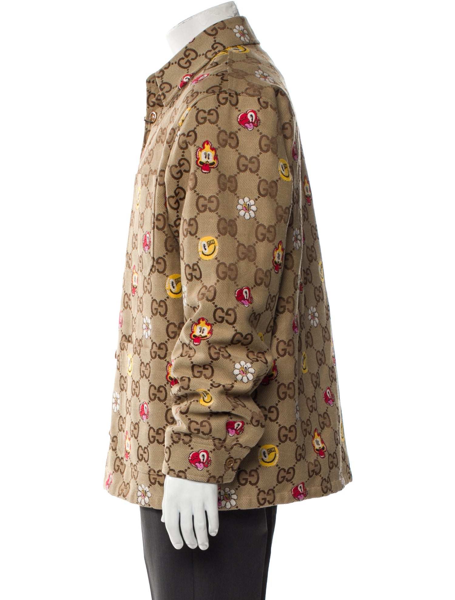 Gucci Gucci Maxi GG Canvas Jacket GG Supreme Trucker Jacket w/ Tags