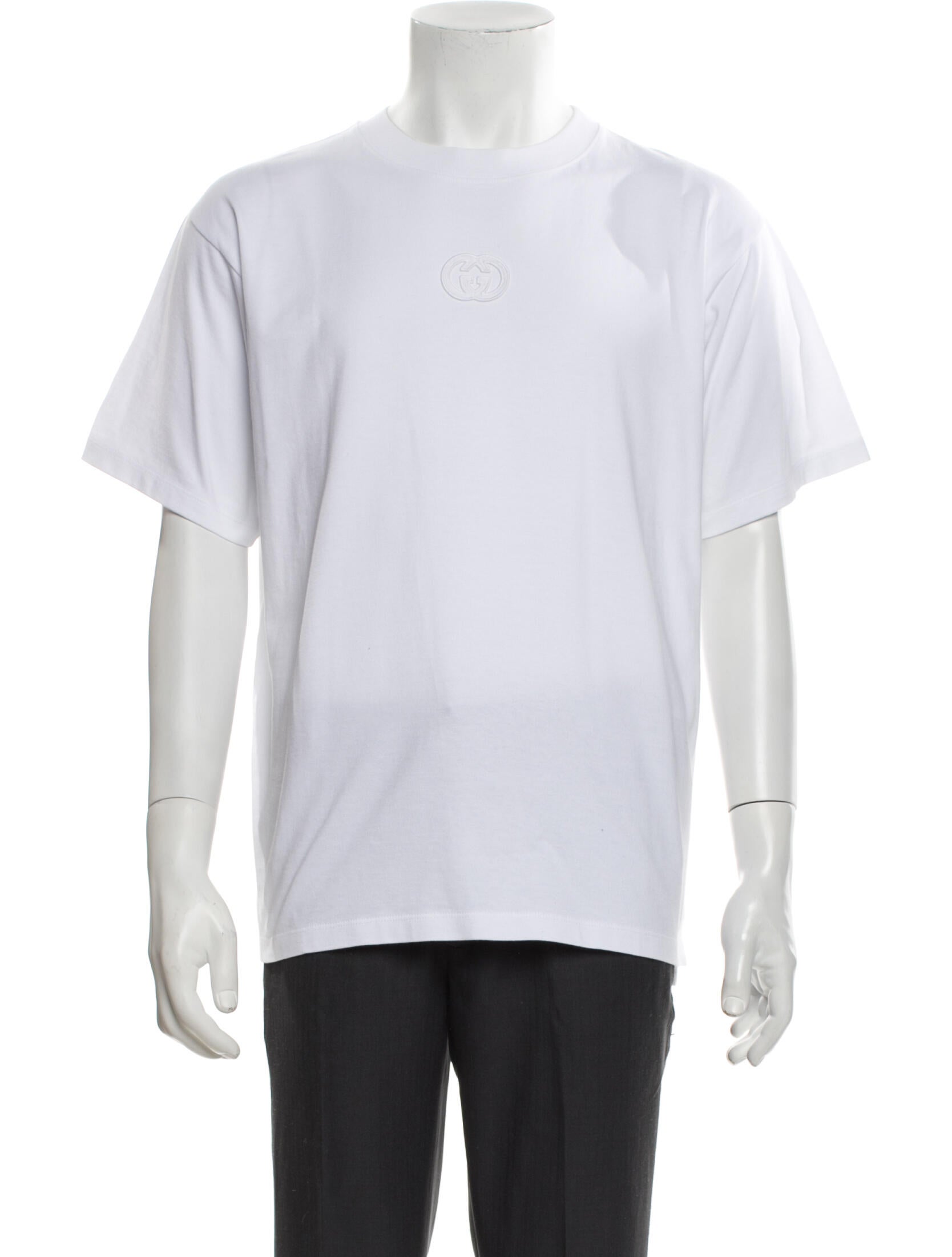 Gucci Interlocking G Logo Crew Neck T-Shirt w/ Tags