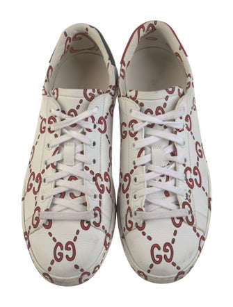 Gucci GG Logo Leather Sneakers