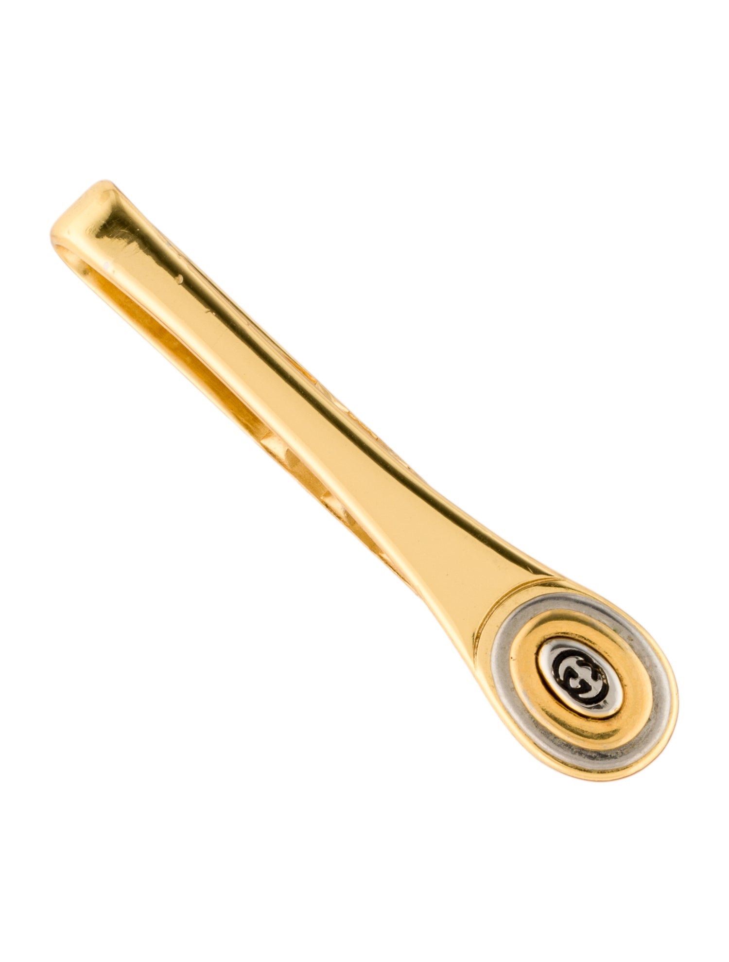 Gucci Vintage Interlocking G Tie Clip