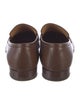 Gucci Interlocking G Logo Leather Dress Loafers