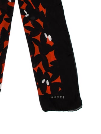 Gucci Silk Printed Scarf