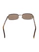 Gucci Square Tinted Sunglasses