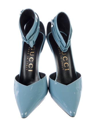 Gucci Patent Leather D'Orsay Pumps