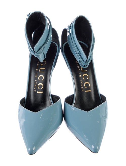 Gucci Patent Leather D'Orsay Pumps