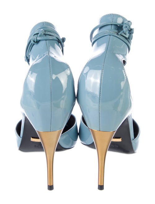 Gucci Patent Leather D'Orsay Pumps