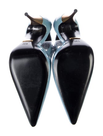 Gucci Patent Leather D'Orsay Pumps