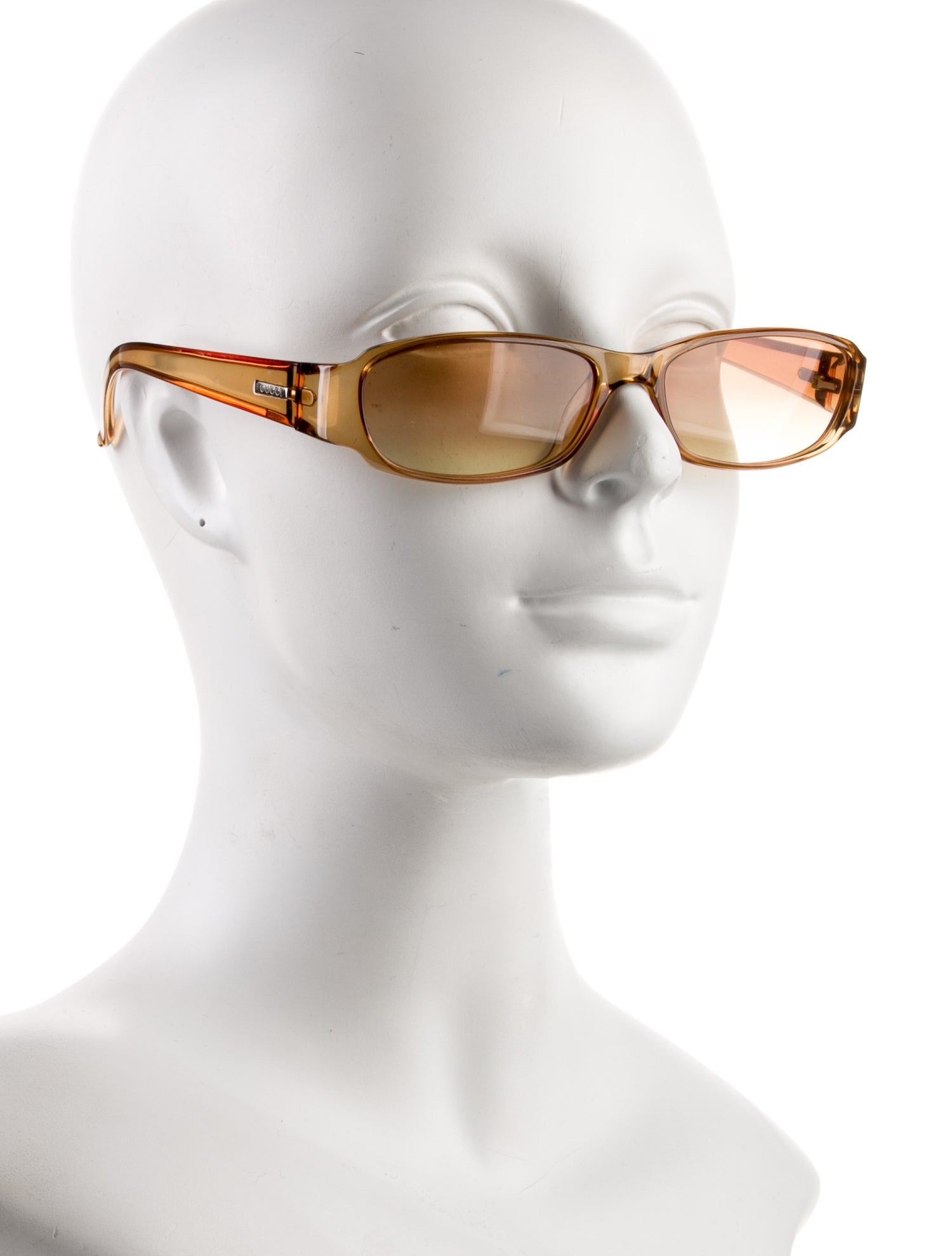 Gucci Interlocking G Logo Square Sunglasses