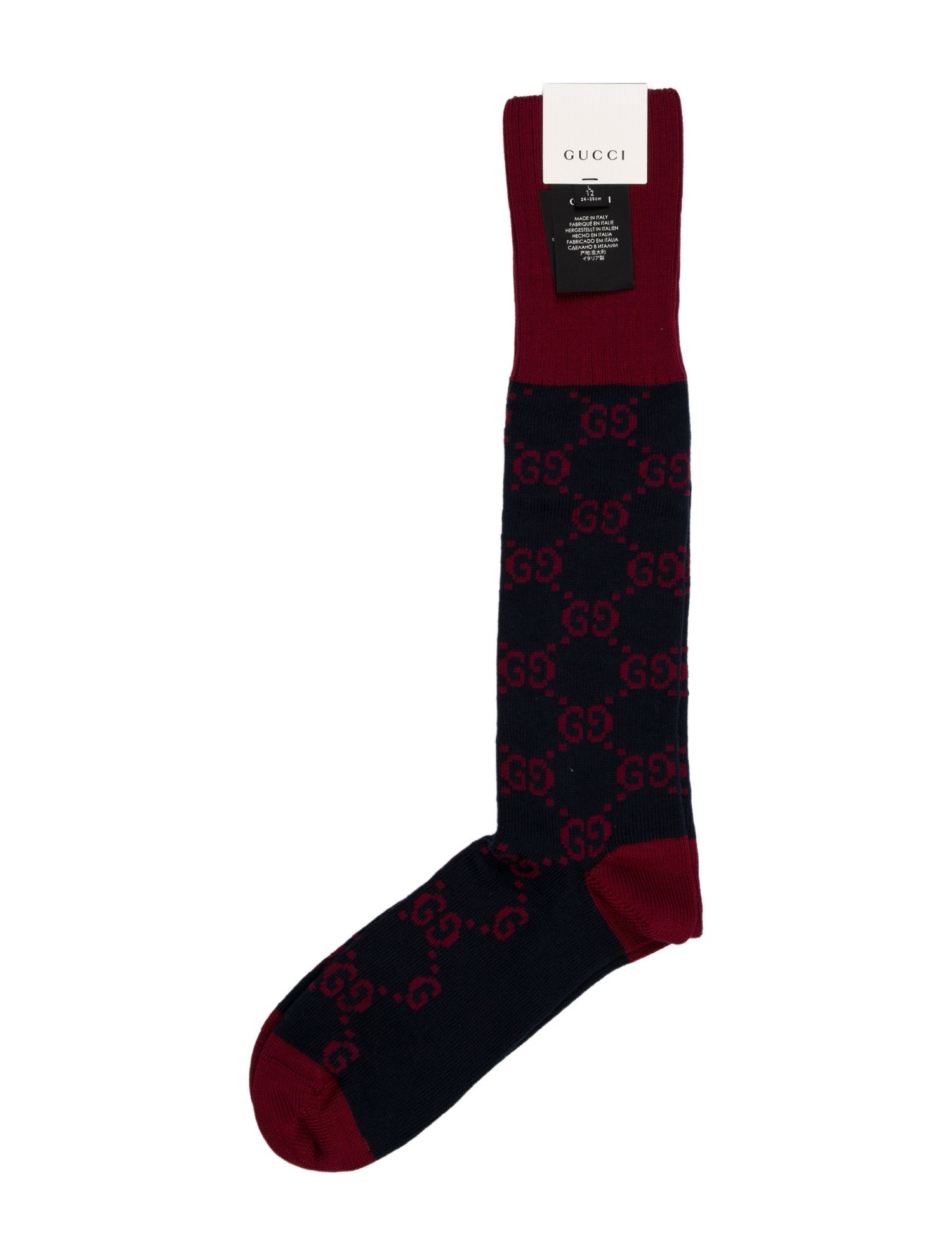 Gucci Printed Socks w/Tags