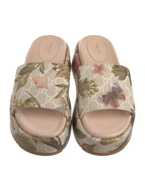 Gucci Tian Print Slides