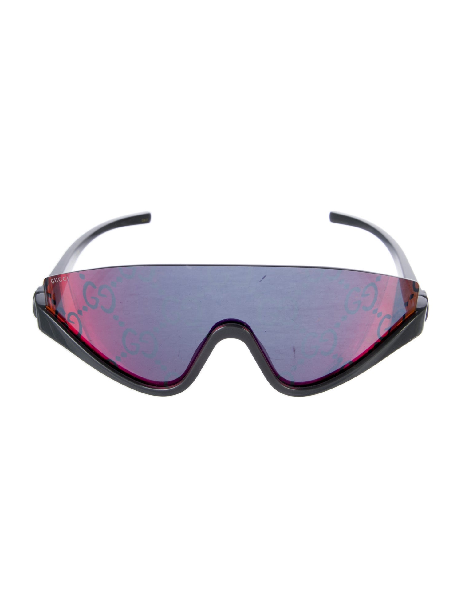 Gucci Shield Tinted Sunglasses