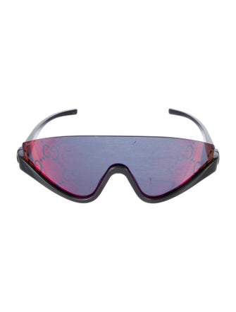 Gucci Shield Tinted Sunglasses