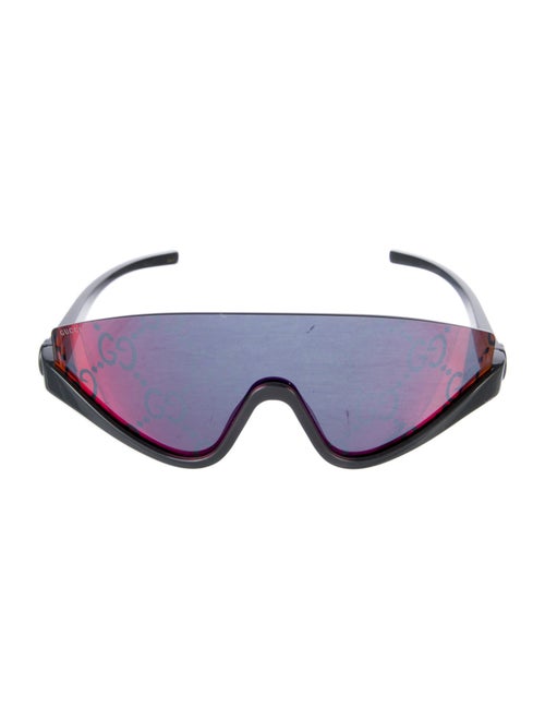 Gucci Shield Tinted Sunglasses