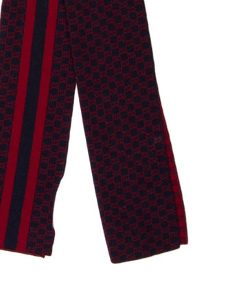 Gucci Wool GG Logo Scarf
