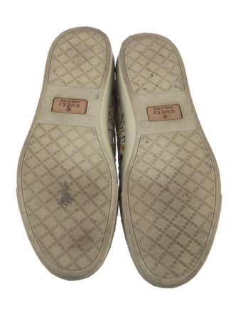Gucci Canvas Floral Print Sneakers