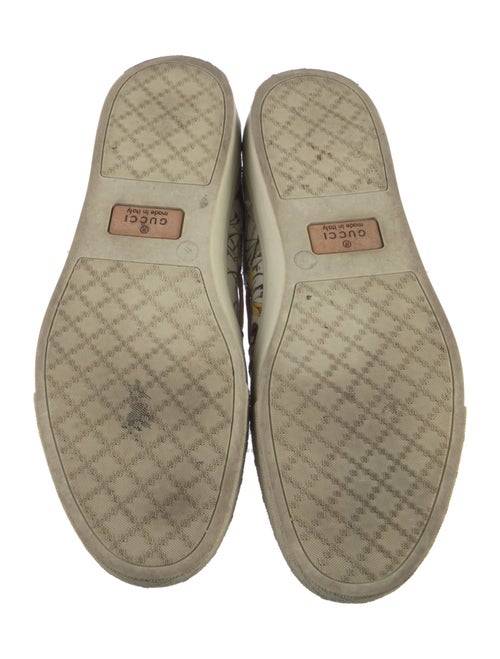 Gucci Canvas Floral Print Sneakers