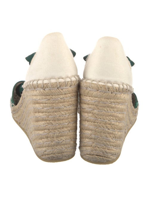 Gucci Web Accent Canvas Espadrilles