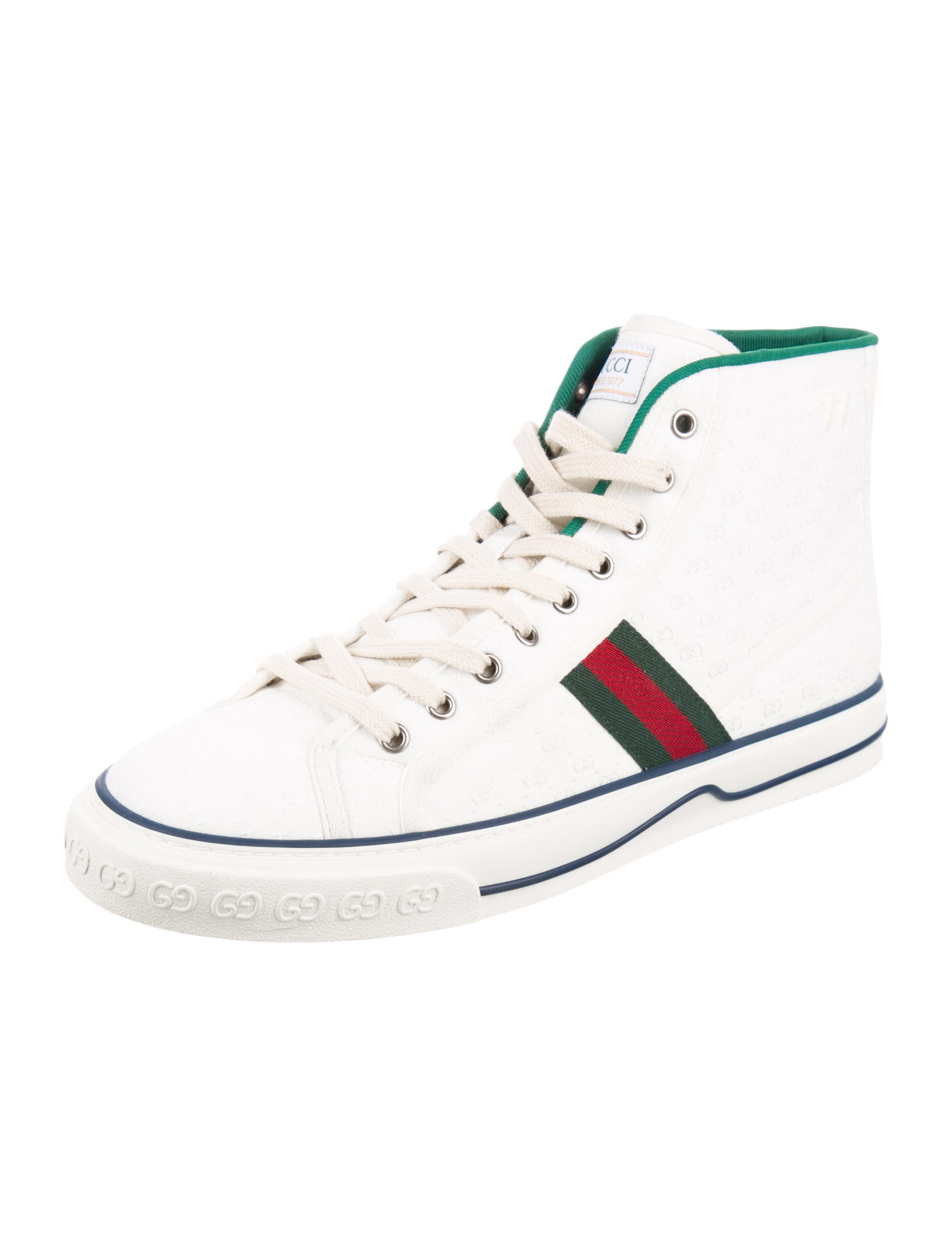 Gucci GG Logo Canvas Sneakers