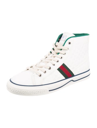 Gucci GG Logo Canvas Sneakers