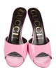 Gucci Leather Slides