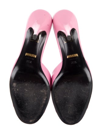 Gucci Leather Slides
